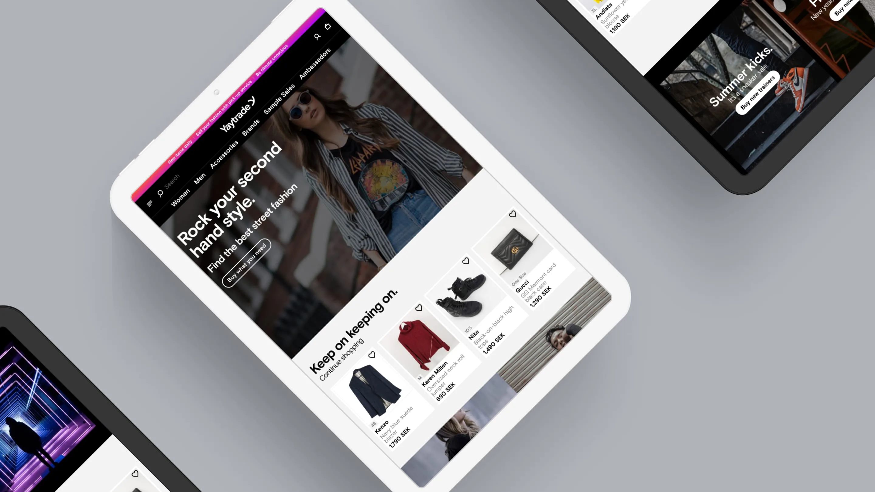 Yaytrade / Refine Group — hero