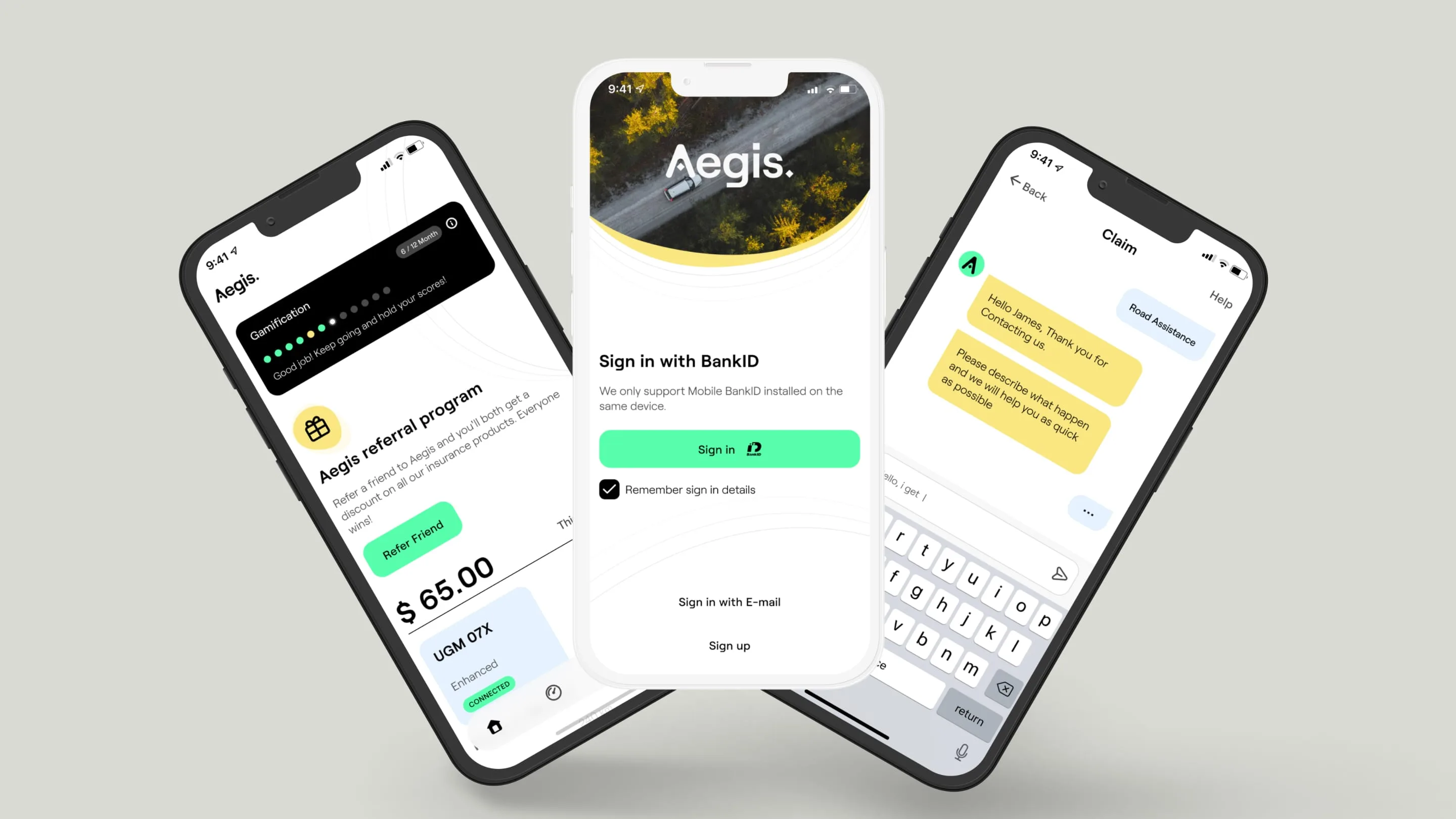Aegis — hero