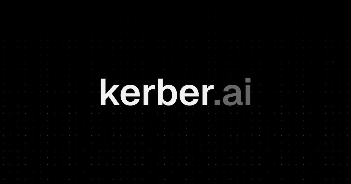 Kerber.ai: A Venture Studio Powered by AI