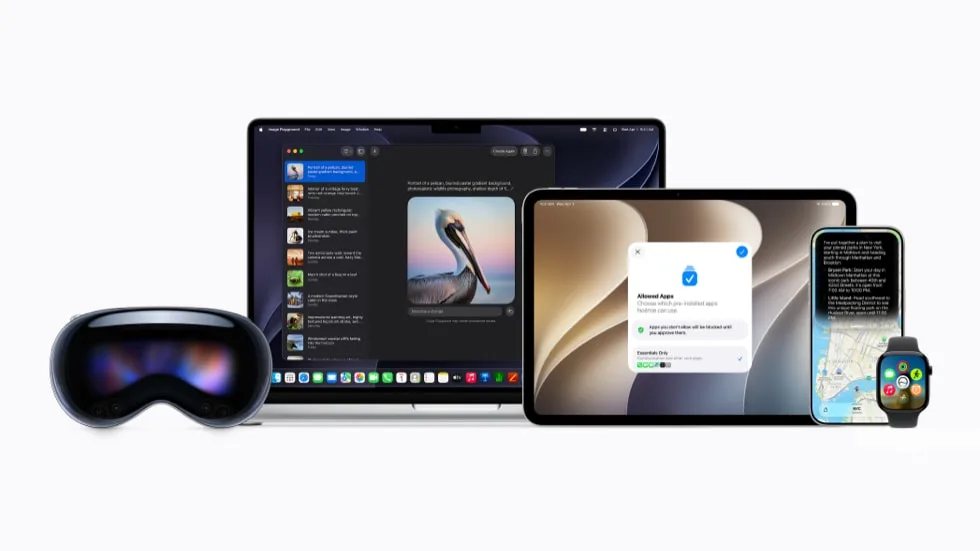 Apple's OS 27 generation of Apple Intelligence features across iPhone, iPad and Mac