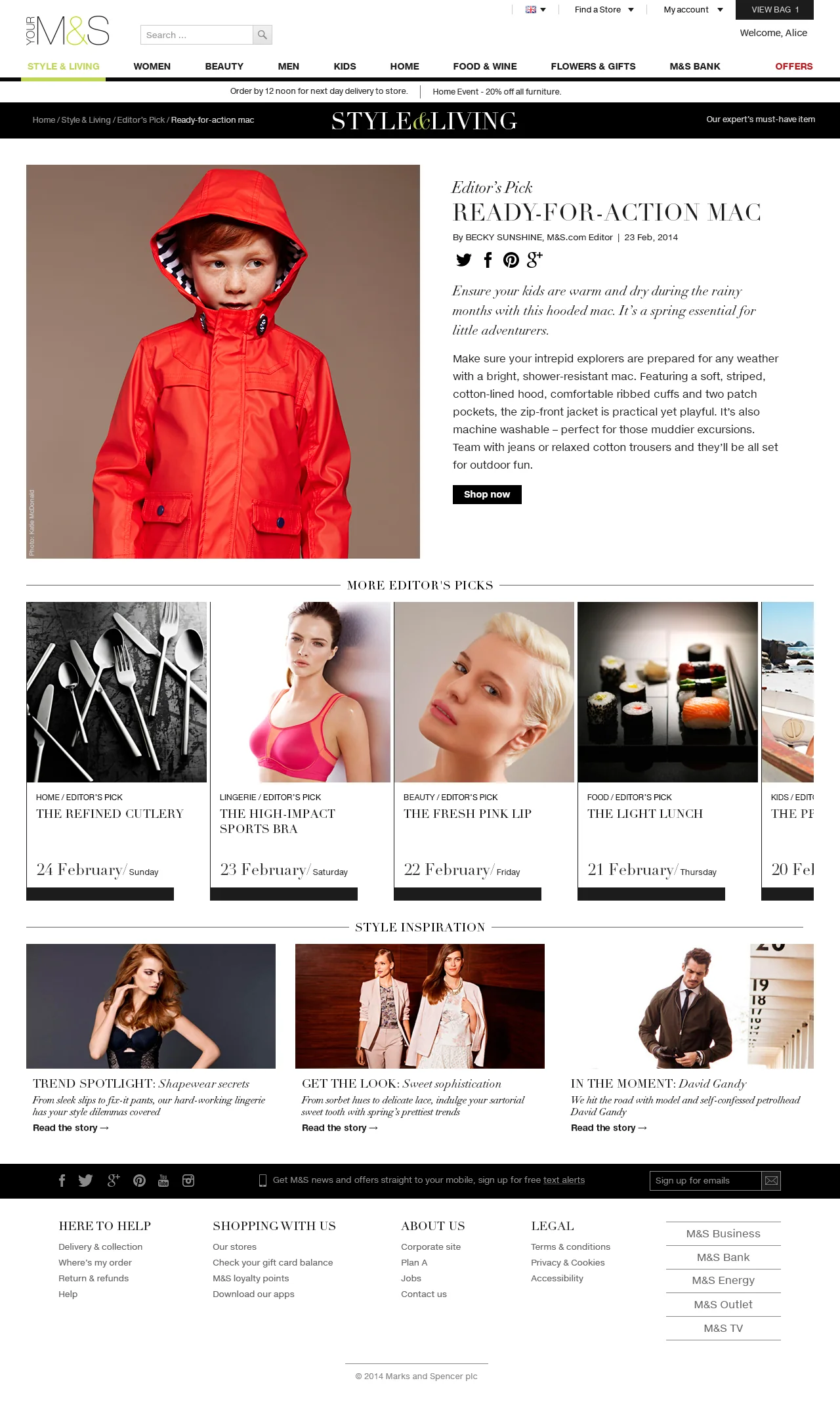 Editor’s Pick, kidswear