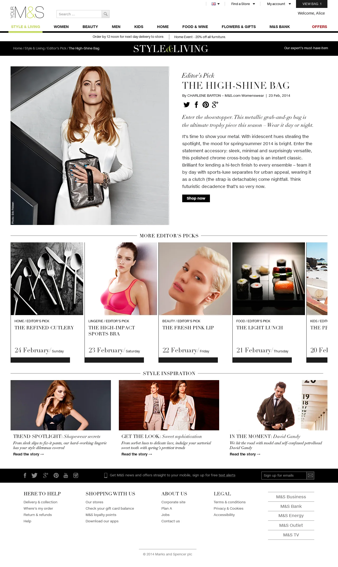 Editor’s Pick, womenswear