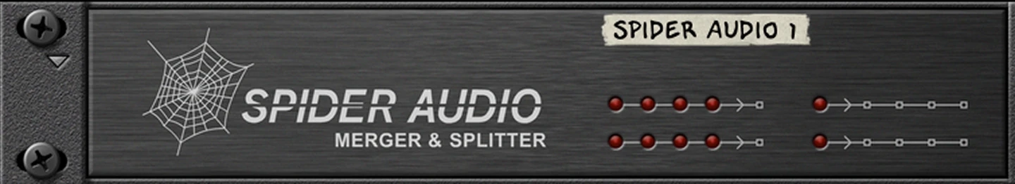Spider audio merger and splitter